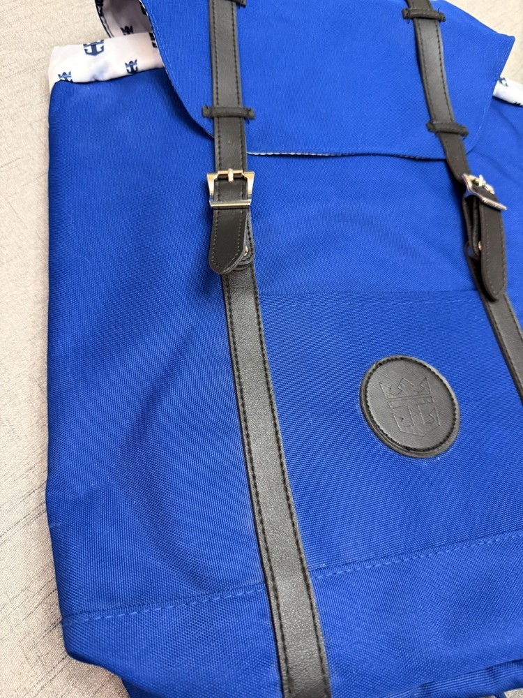 Royal Caribbean Royal Blue Large Backpack With Computer Compartment