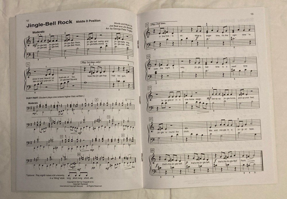 Alfred's Basic Piano Library Christmas Book Level 1B