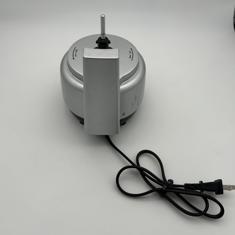 Cuisinart DLC-2A Mini Prep Plus SILVER Food Processor - BASE MOTOR ONLY ✅TESTED
