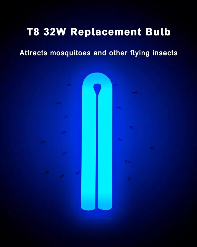 2 Pack, BF190 Replacement Bulb Compatible with Flowtron BK-40D Bug Zapper, 10 In