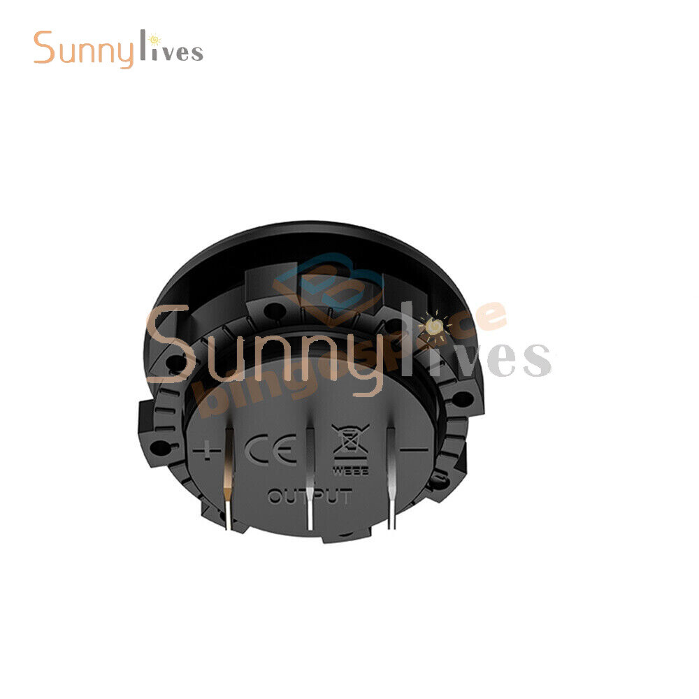 Digital Voltmeter Ammeter Volt Current Panel Meter for 12-24V Car Truck