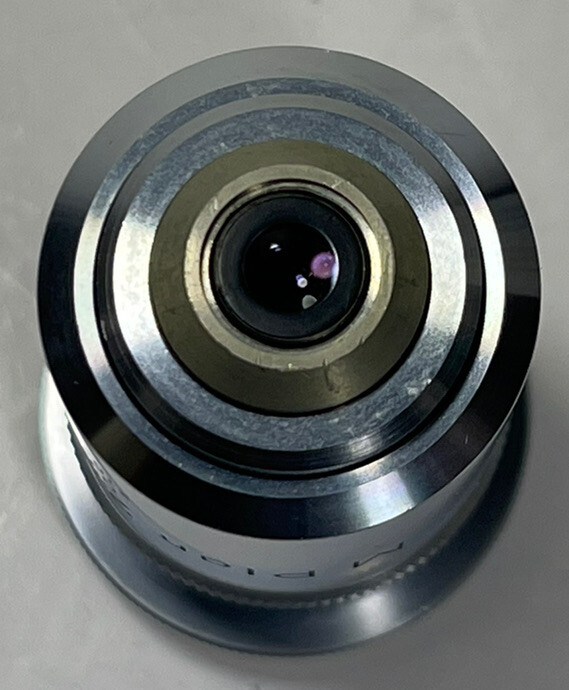 NIKON MPLAN 20 DIC 0.4 210/0 MICROSCOPE OBJECTIVE LENS JAPAN