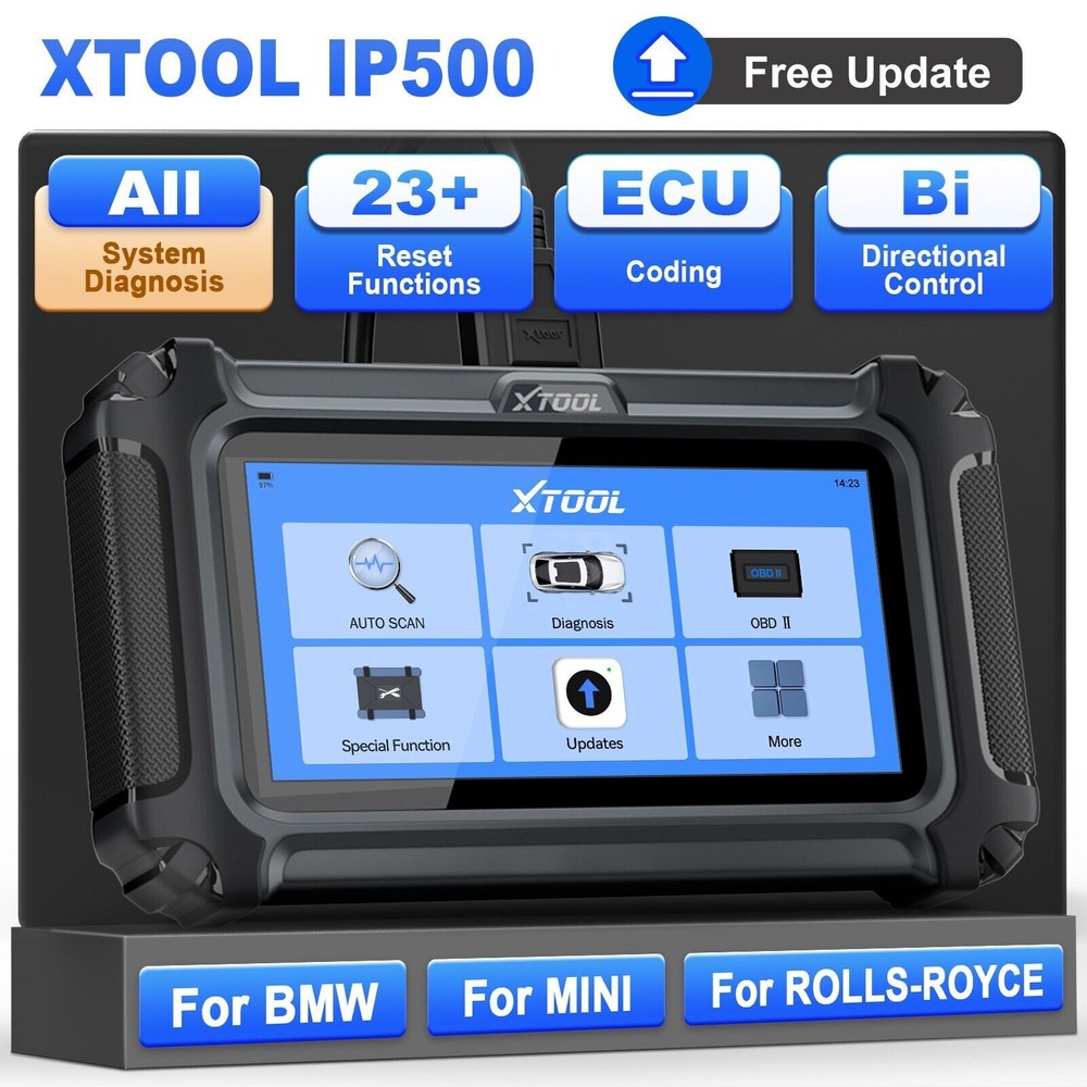 XTOOL IP500 Bidirectional Scanner ECU Coding Scan Tool for BMW/Mini/Rolls-Royce