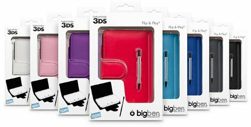 Nintendo 3DS Cover Flip And Play Protector (Colours Randomly Assorted)