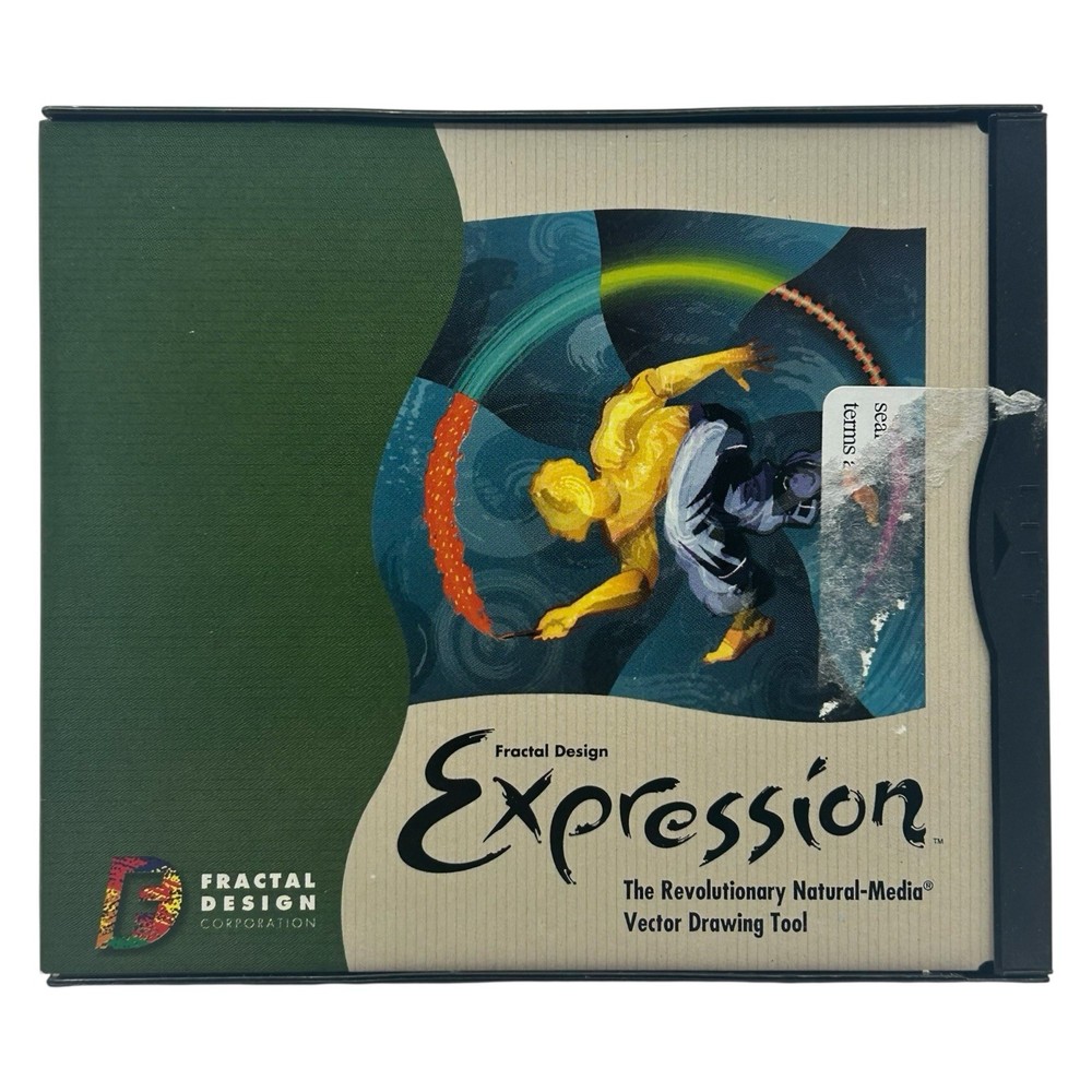 Fractal Design Expression Natural-Media Vector Drawing Tool Macintosh Windows