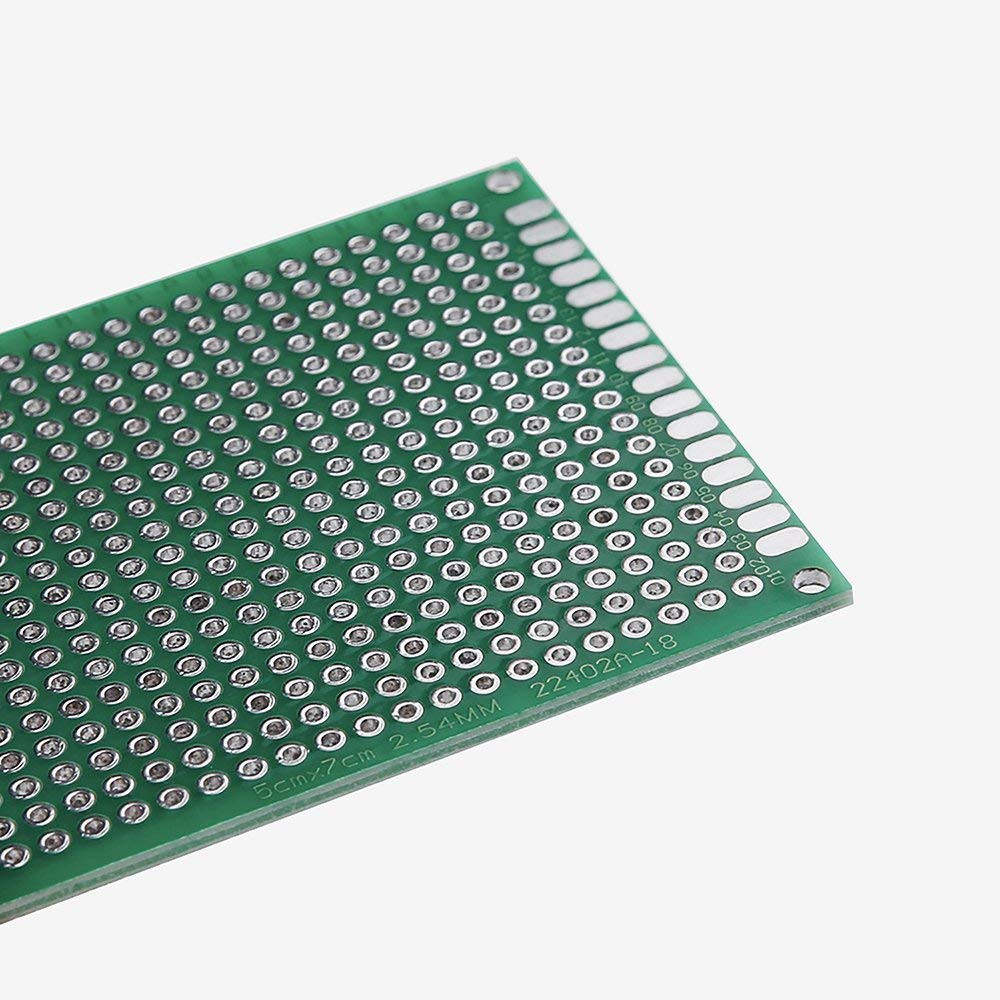 ELEGOO 32 Pcs Double Sided PCB Board Prototype Kit for DIY Soldering with 5 Size