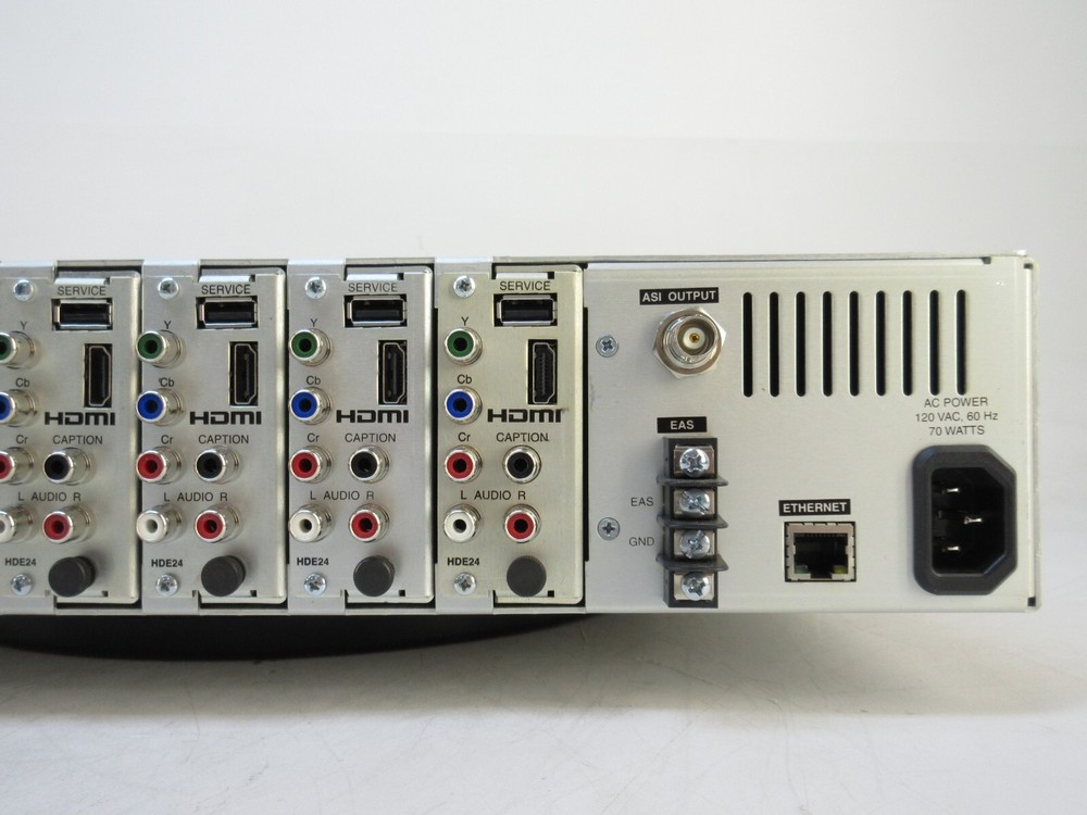 Drake EH244 Encoder Host Chassis, Quad QAM for MPEG2 & H.264 with 6x HDE24