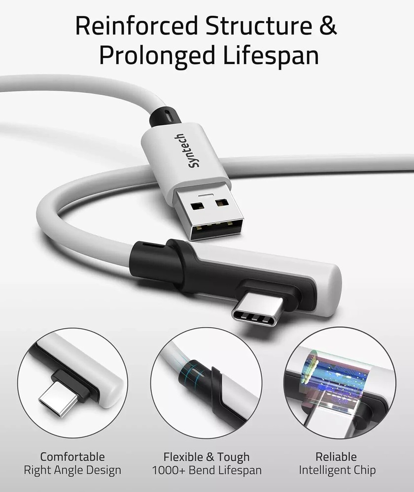 Syntech Link Cable 16 FT Compatible with Oculus/Quest 3/Meta Quest 3S, Quest2/Pr