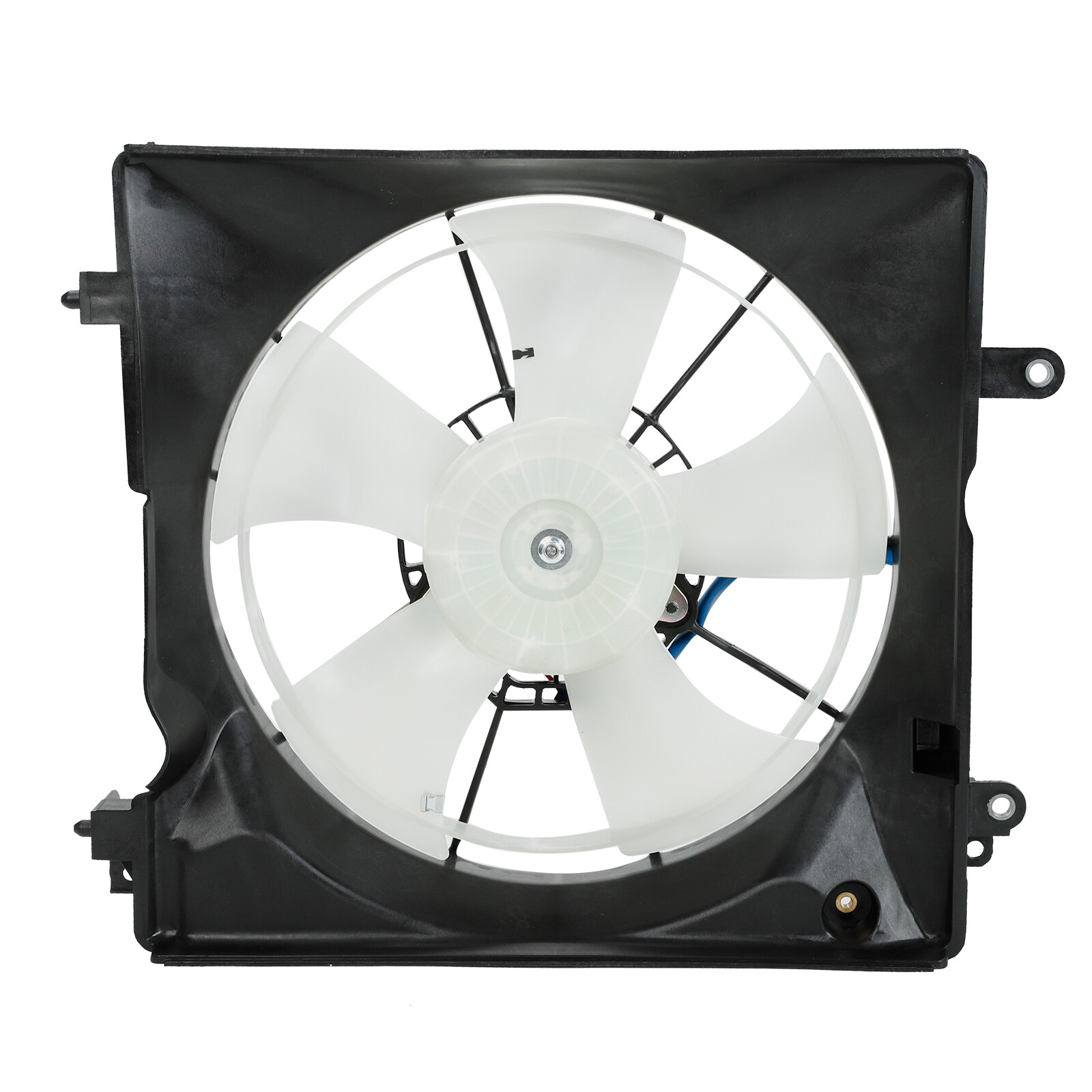 2PCS AC Condenser Radiator Cooling Fan For 2012-2015 Honda Civic 2013-2017 Acura