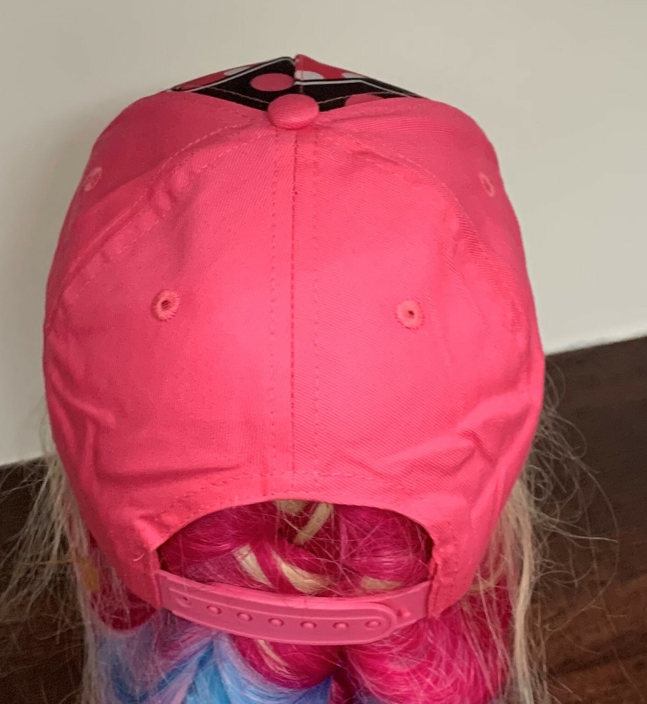 Disney Minnie Mouse Snapback Adjustable Baseball Cap, Pink OSFM
