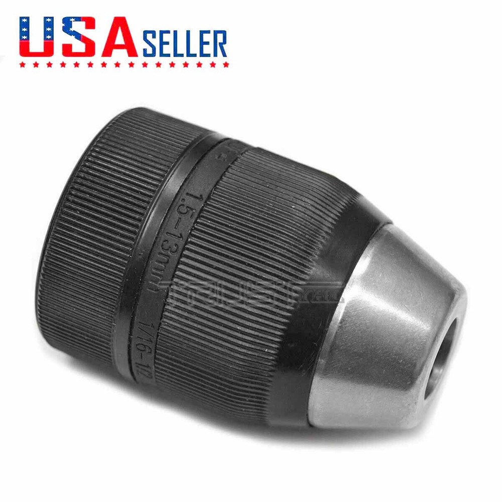 Jacobs Keyless Hammer Drill Chuck 1/2-20 For Milwaukee 1/2" Cordless Drill