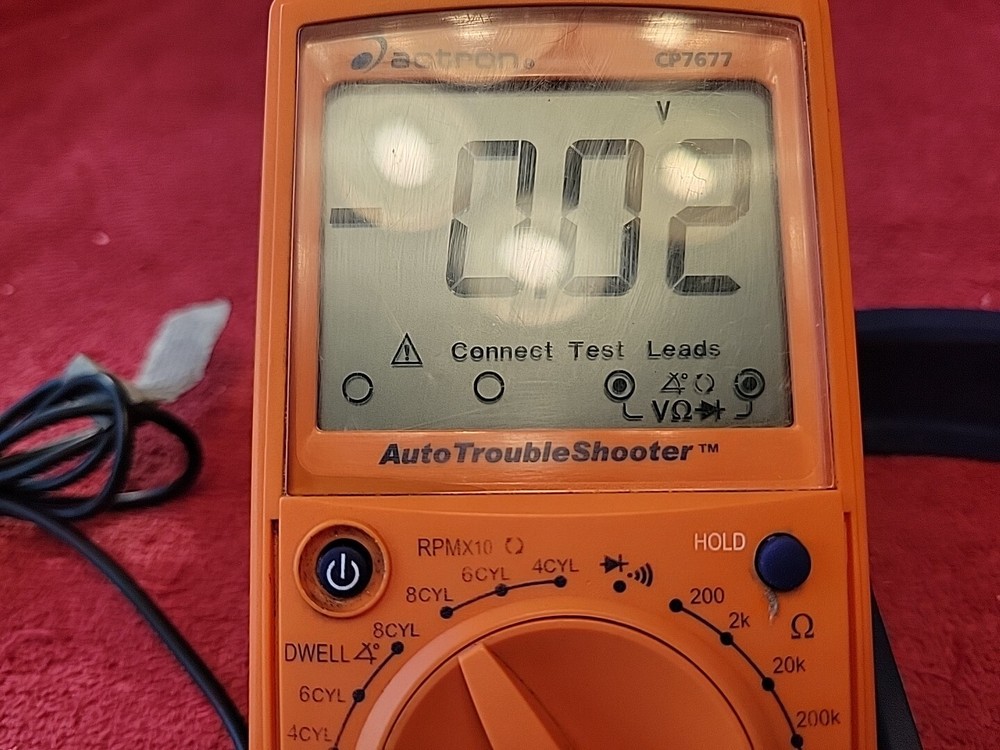 ACTRON Catron CP7677 Auto Digital Multimeter & Engine Analyzer