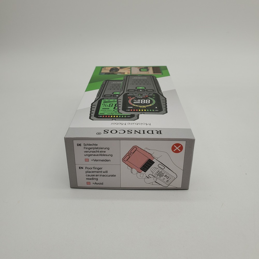 RDINSCOS MT-28 Digital Display Pinless Moisture Meter