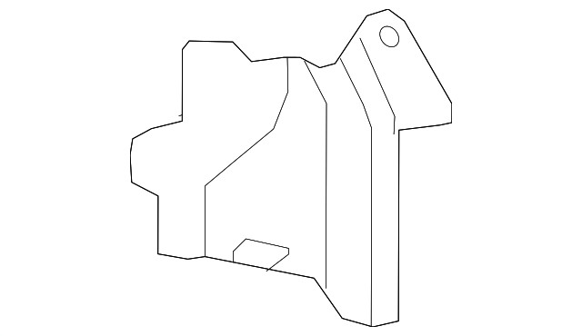 Genuine Mazda Blind Spot Detection System Warning Sensor Bracket BHP2-67-ZP1A