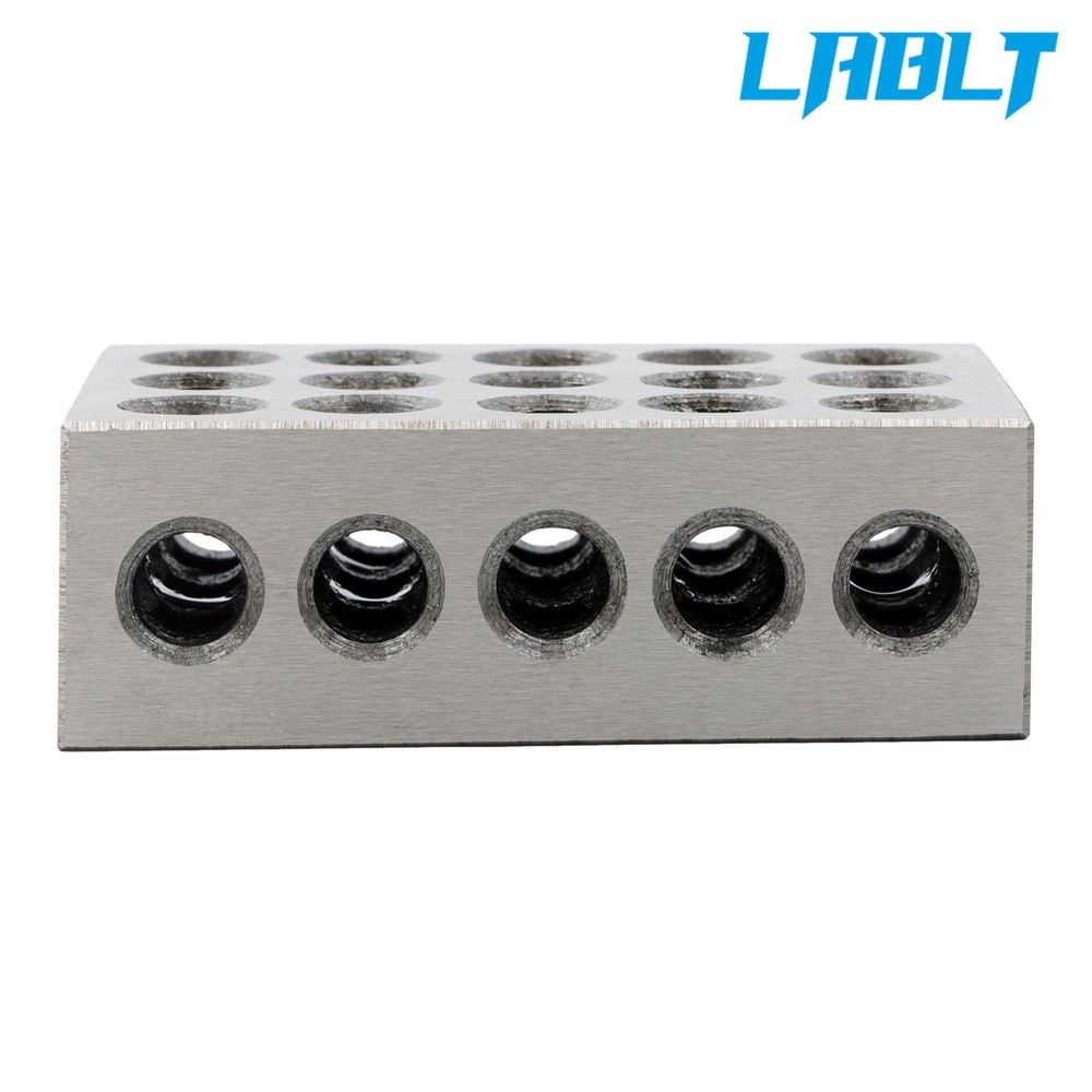 LABLT 1 Matched Pair 1-2-3 Blocks 23 Hole & 20Pcs 1/8×4" Precision Parallel Set