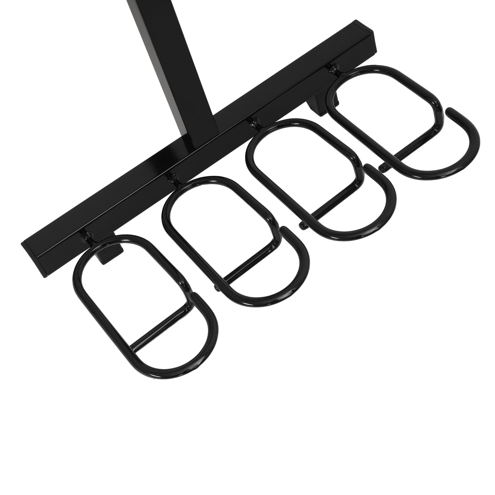 Folding Gun Rack Freestanding Rifle Pistol Storage Rack Stand For Shooting Range