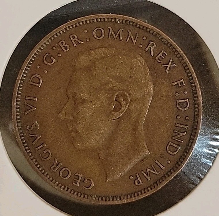 1938 Great Britain 1 Penny