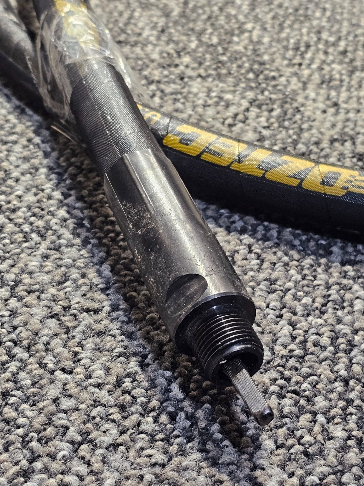 Oztec FS 10 OZ Concrete Vibrator 8' Flexible Shaft Assembly