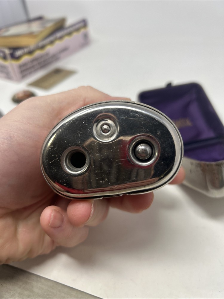 VINTAGE TWINPLEX STROPPER RAZOR BLADE SHARPENER WITH CASE NICE CONDITION