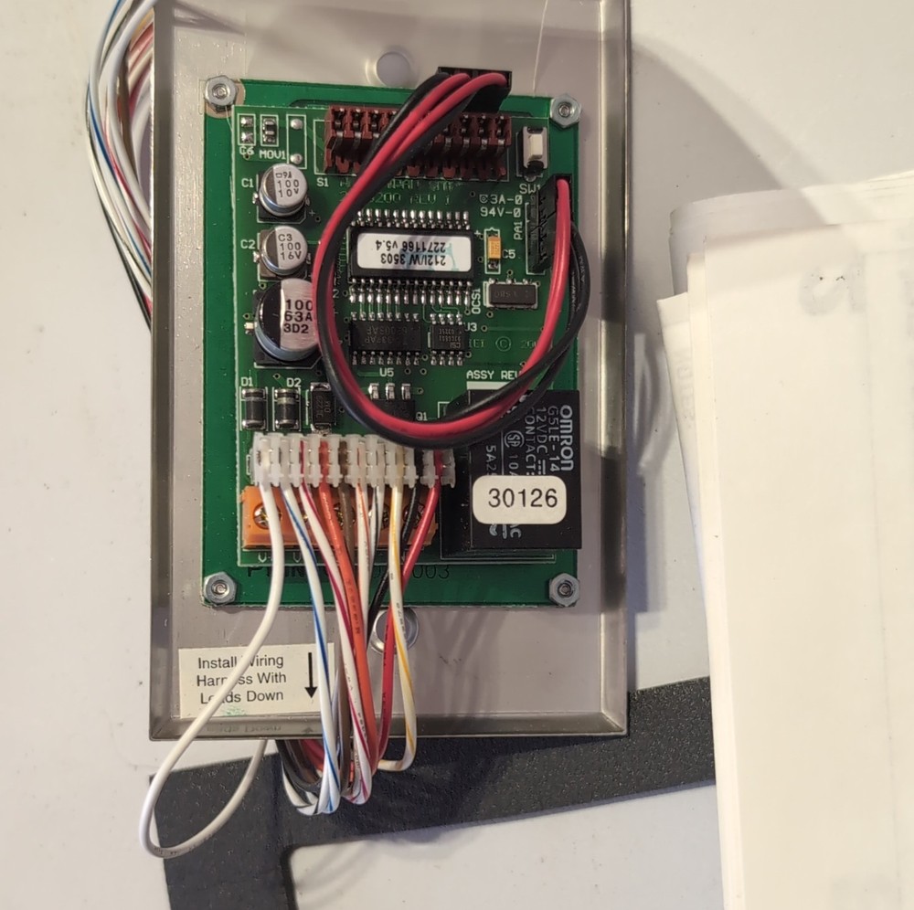 International Electronics Door-Gard 212w Command & Control Security Keypad Silv…