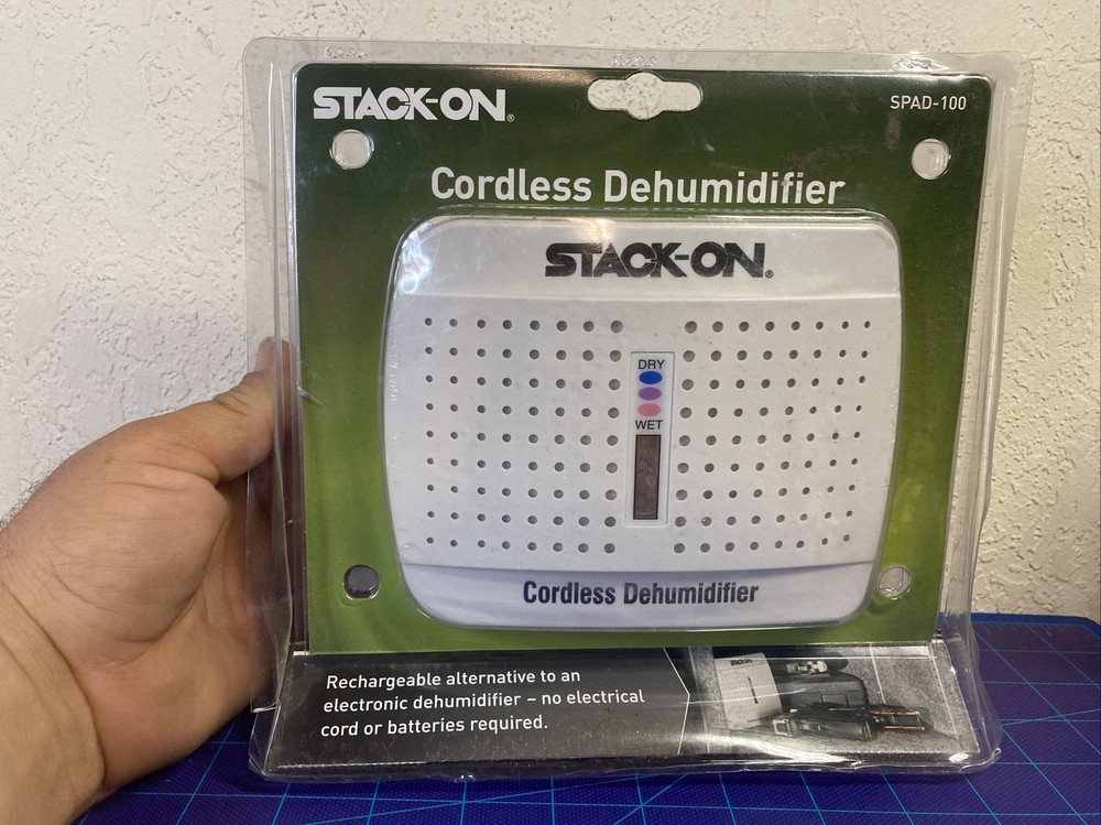 Stack-On Cordless Dehumidifier SPAD-100 - (New)