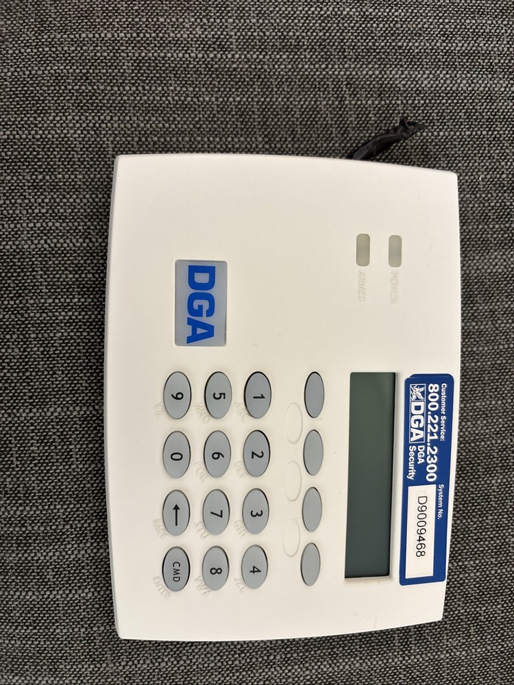 DGA Security D9009468 KEYPAD SECURITY
