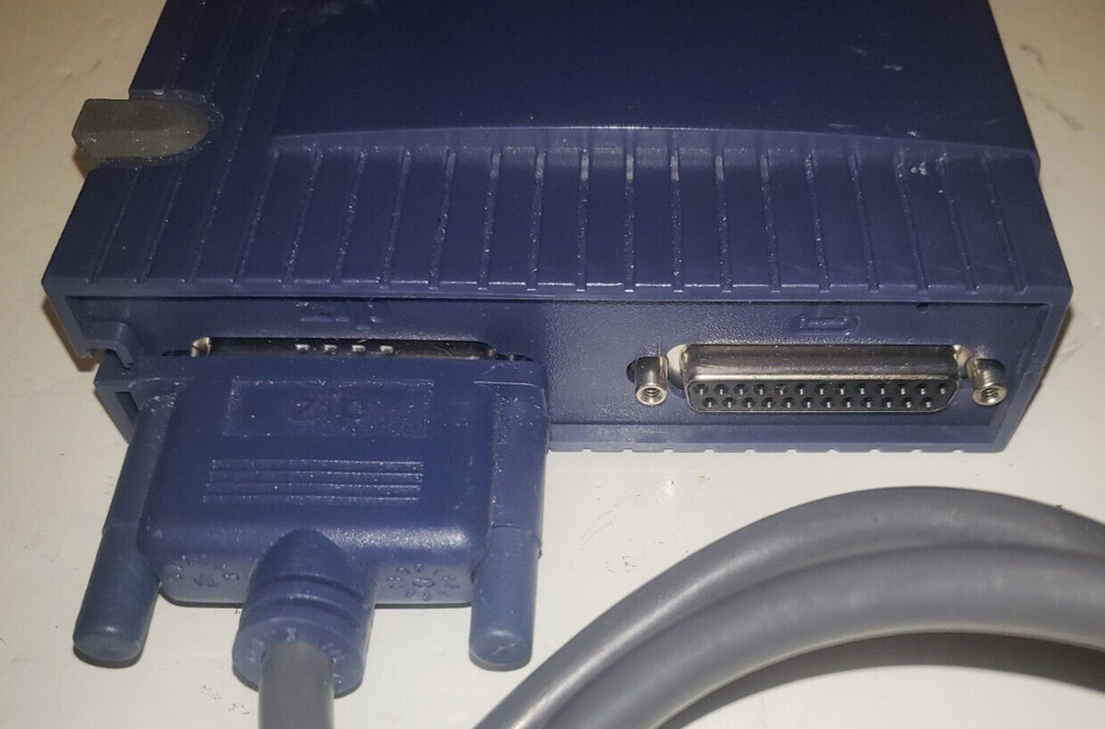 iomega Z100P2 External Floppy Disk Drive Model 100% Untested No Power Supply