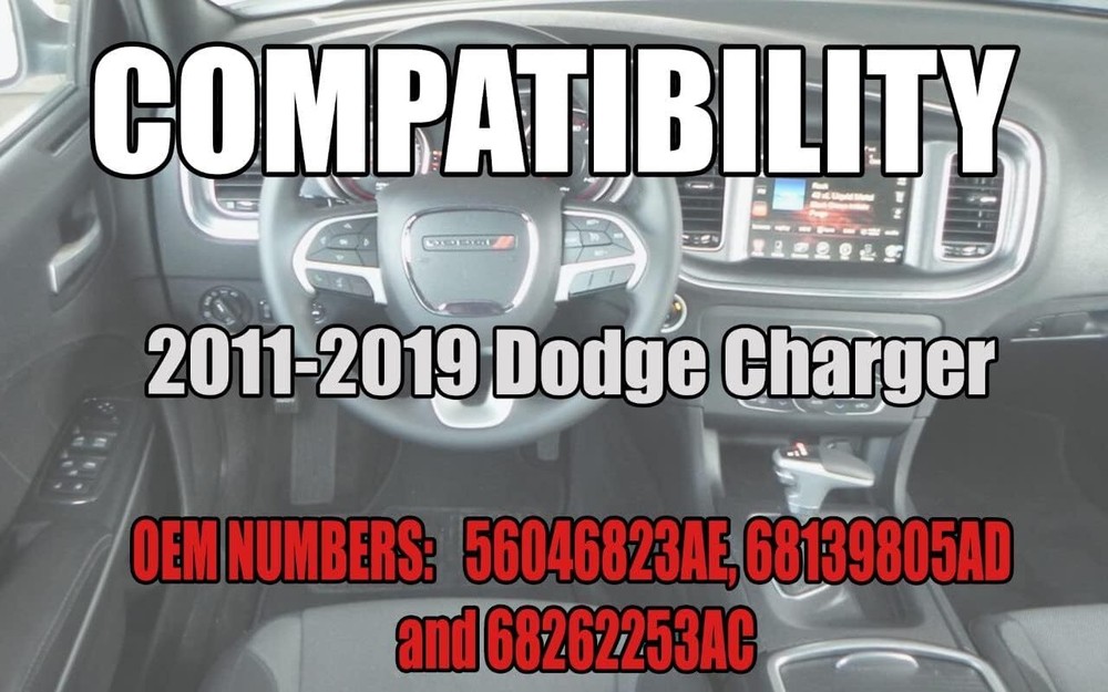 Power Window Master Switch for 2011–2019 Dodge Charger Driver Side Control