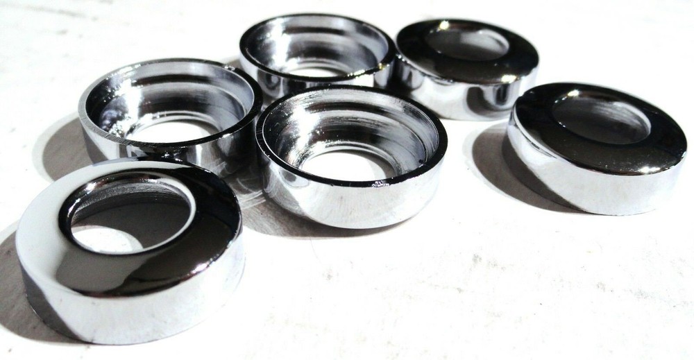 Face Nut Covers for 3/4" Kenworth Toggle Switch Nuts 1/4" Depth UP40891-6 Pack