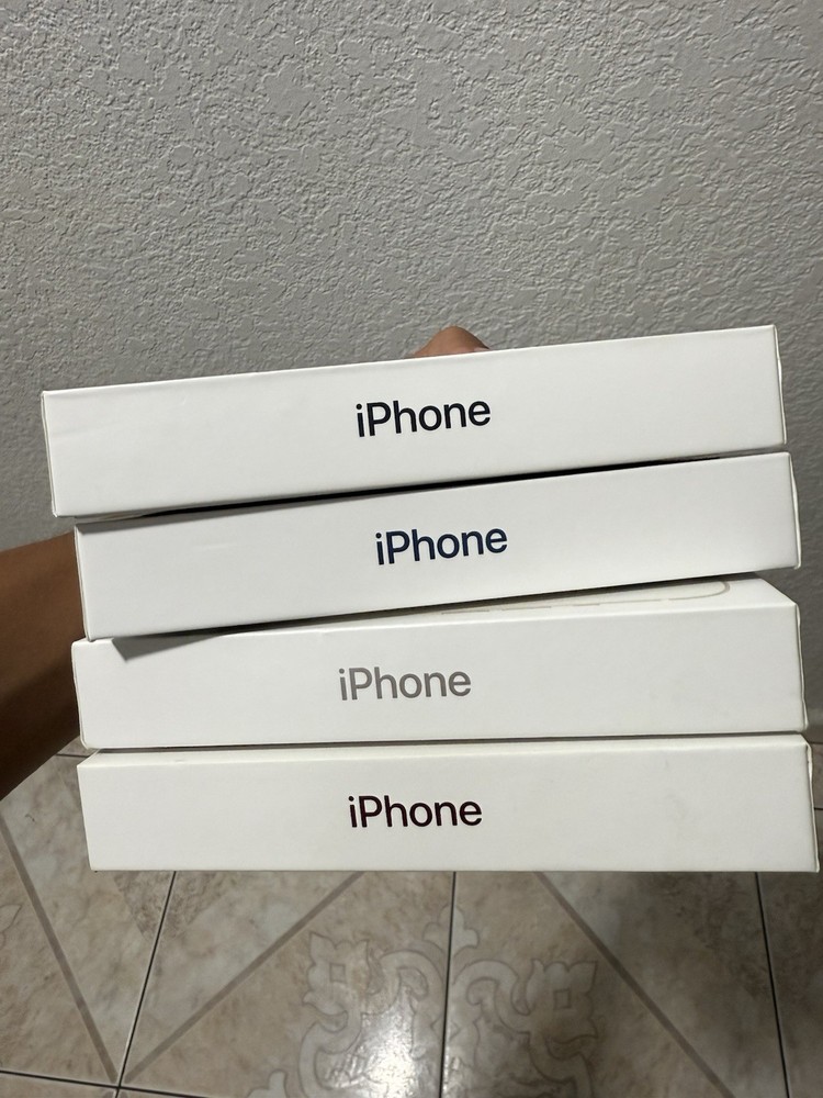 EMPTY IPHONE BOXES