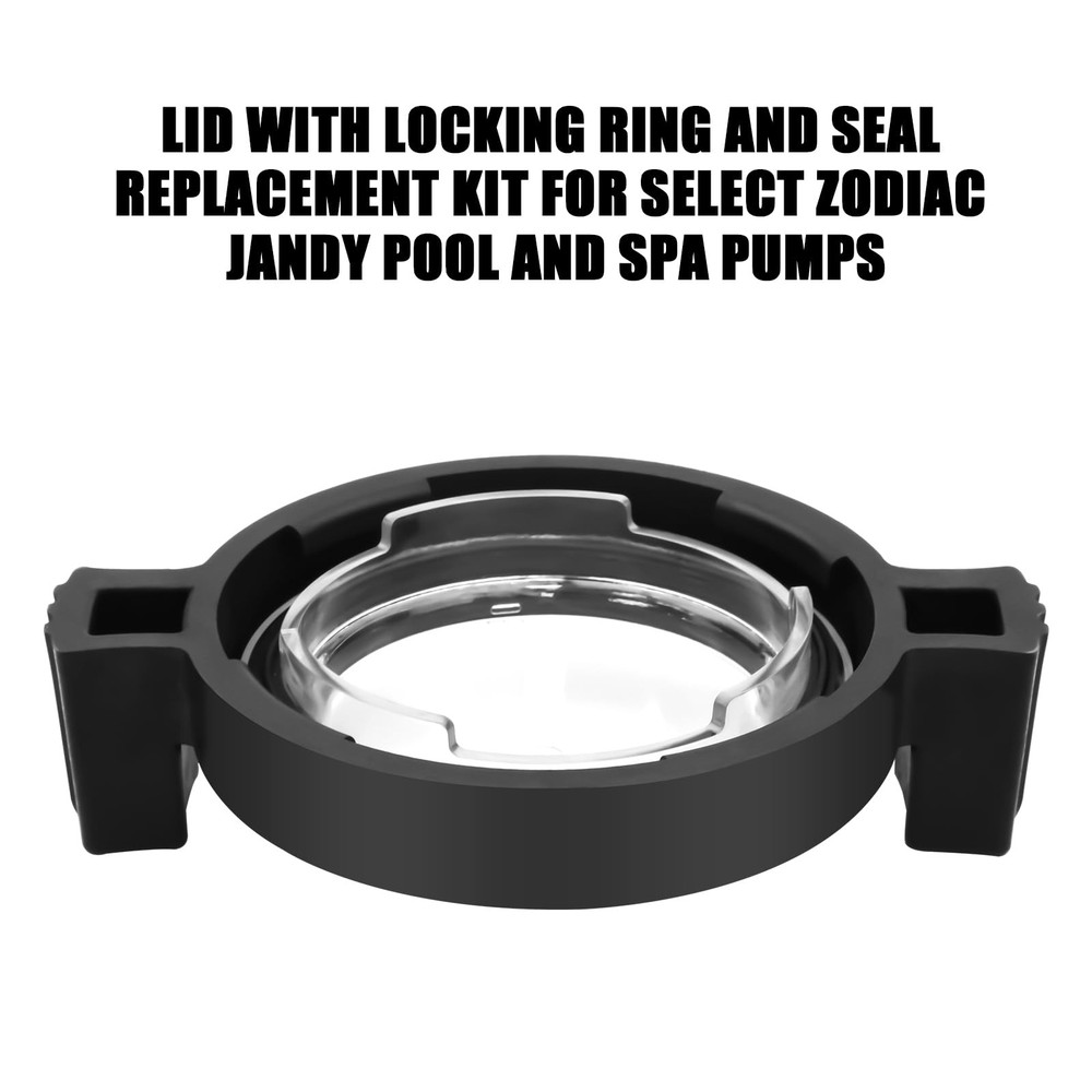 FBULWSEC R0448800 Pool Pump Lid PHP MHP Replacement w/Lock Ring & Gasket
