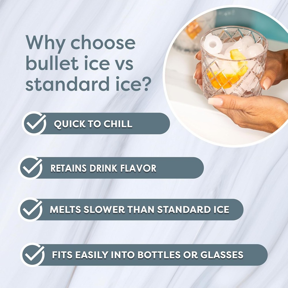 Portable Ice Maker 26lbs Countertop Machine