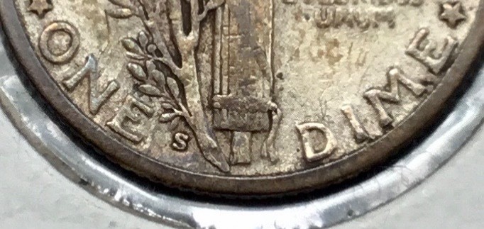 1929-S 10C Mercury SILVER Dime