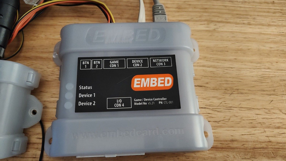 Embed Color-Glo v5.21 CTL-001 + RAD-002 Reader Device Controller network adapter