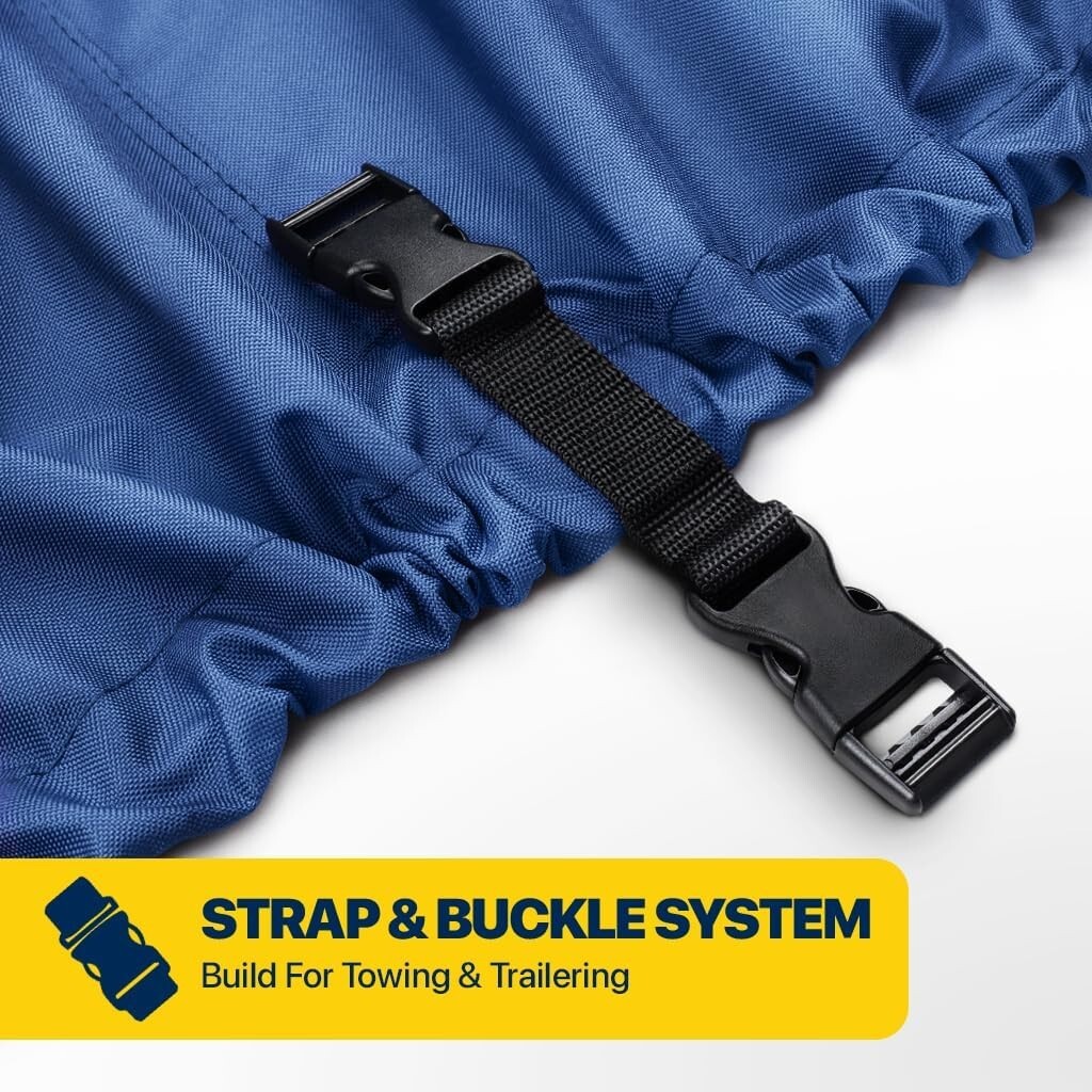 Seal Skin Heavy Duty Universal Boat Cover, Waterproof & UV Resistant, Snug Fit