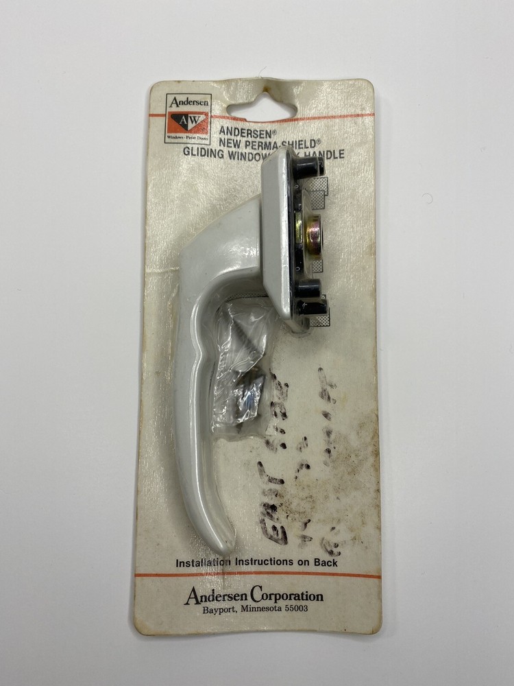 Andersen Perma Shield Gliding Window Lock Handle White New