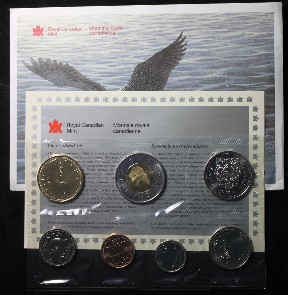 Canada 1997 Ottawa Mint Proof Like Set With COA & Envelope