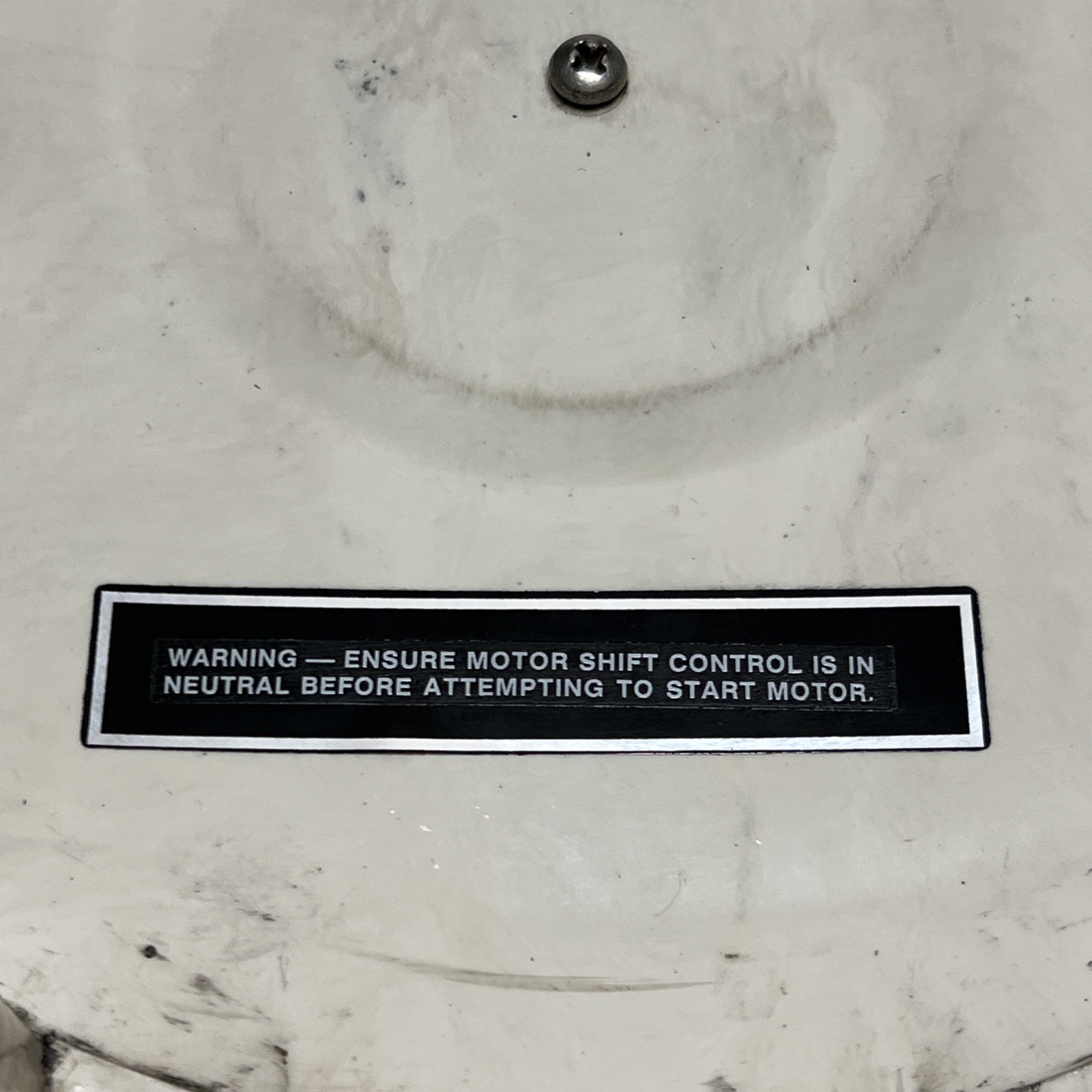 70 Hp Mercury Thunderbolt Outboard Motor Cowling & Flywheel Cover