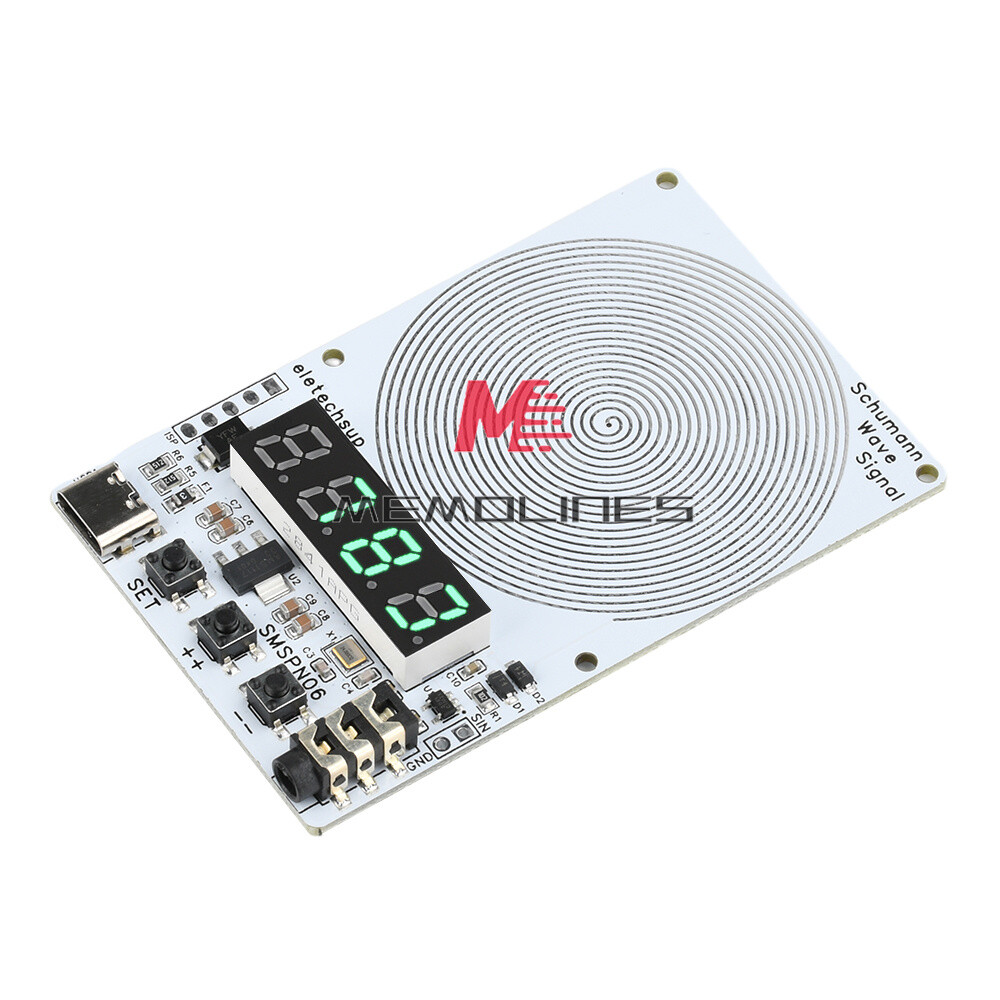 Adjustable 0.01Hz~9999Hz Frequency Schumann Wave Generator 4Bit Digital Display