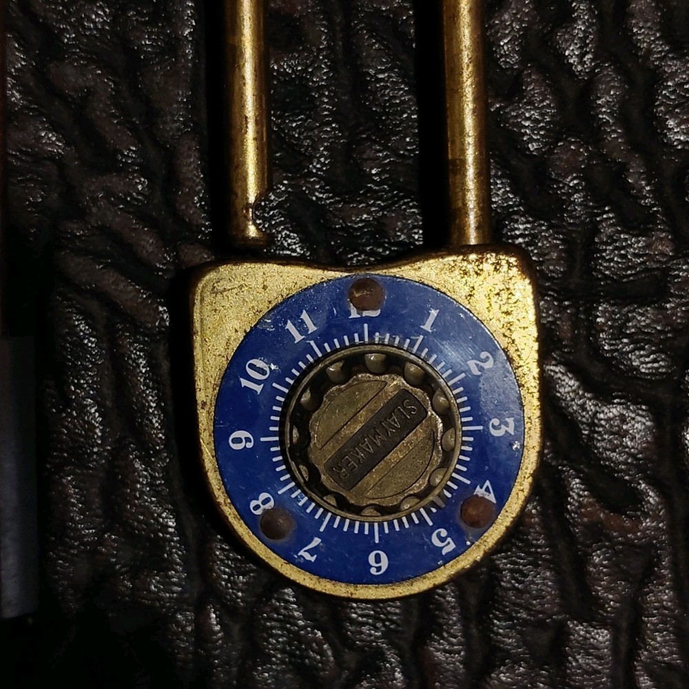 Antique Padlocks Vintage Slaymaker Rustproof Key Fits