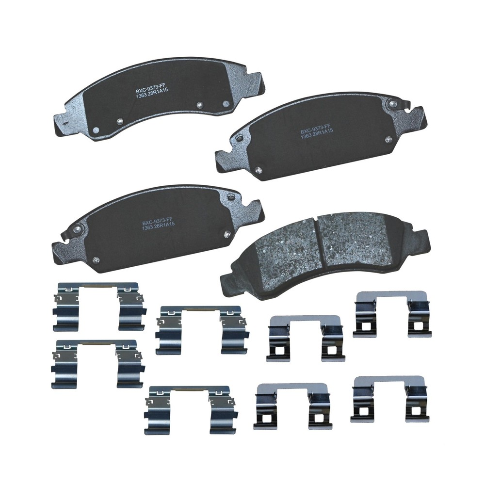Bendix Premium SBC1363 Ceramic Front Brake Pads for select Cadillac Escalade,...