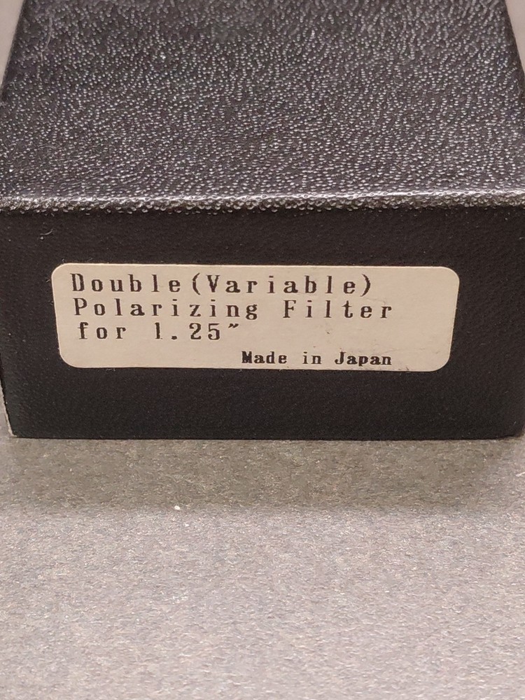 Antares Double (Variable) Polarizing Filter For 1.25