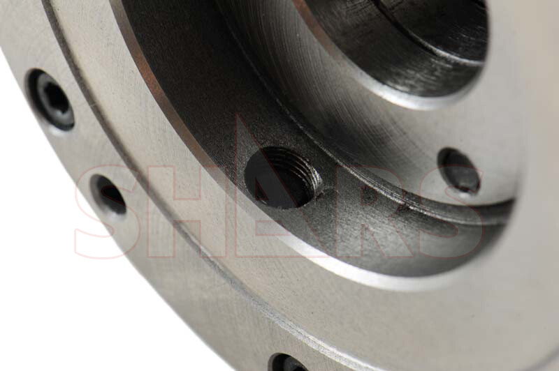 6" 3 Jaw Adjustable Self Centering Lathe Chuck + .0005 TIR Certificate NEW L[