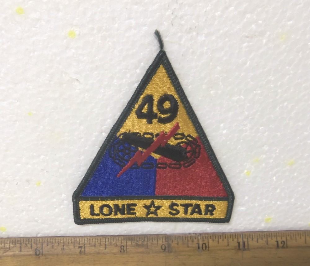 US Army 49th Armored Division Embroidered Patch