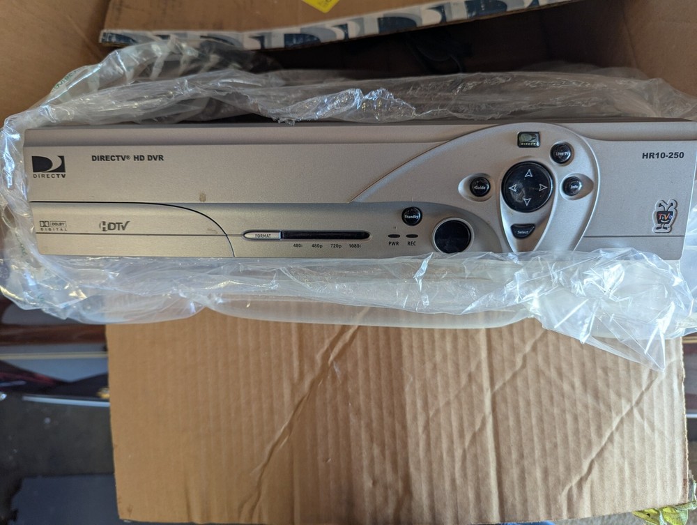 DIRECTV HR10-250 HD DVR Satellite Receiver w/ Remote - Tested & Working!