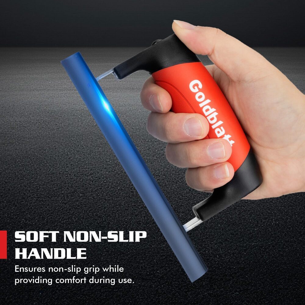 Goldblatt Concrete Edger Tool Concrete Finish Tools 6x6" Steel Edger 3/8"R 1/2"D