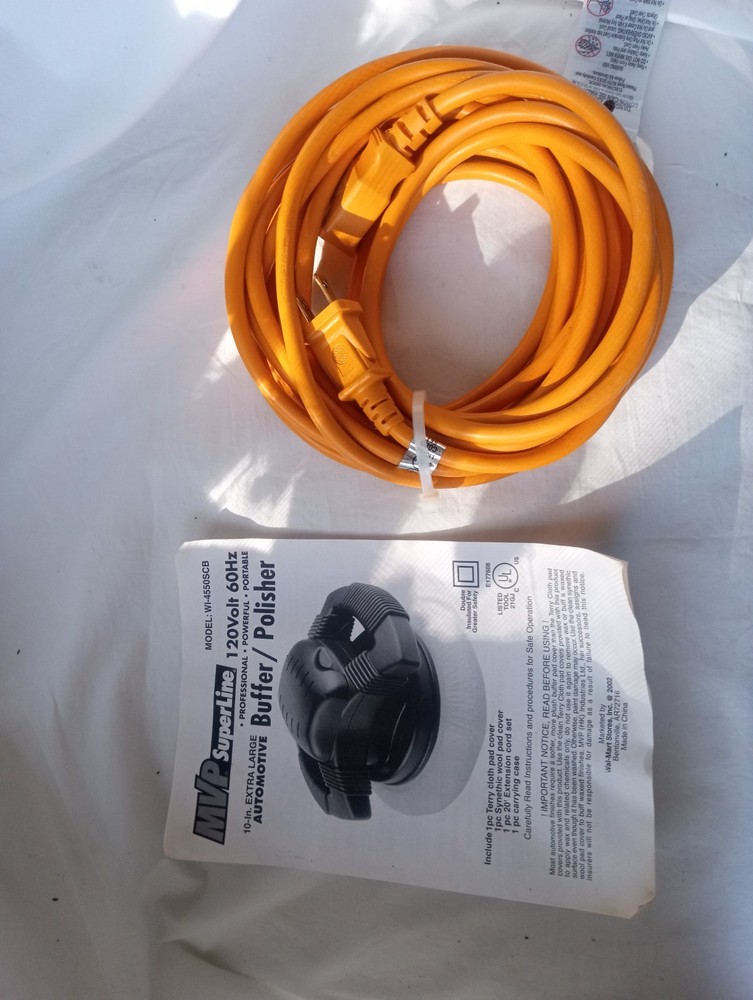 MVP 10" Extra Large Buffer Polisher MVP SUPERLINE I-4550