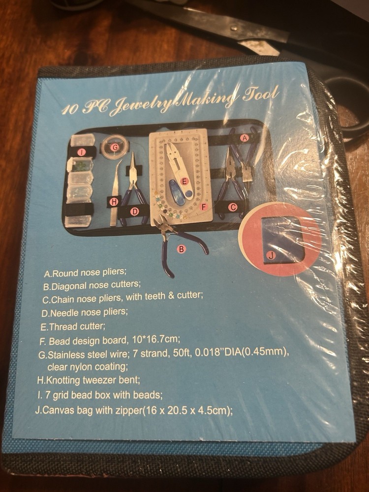 10 Piece Jewelry Making Kit