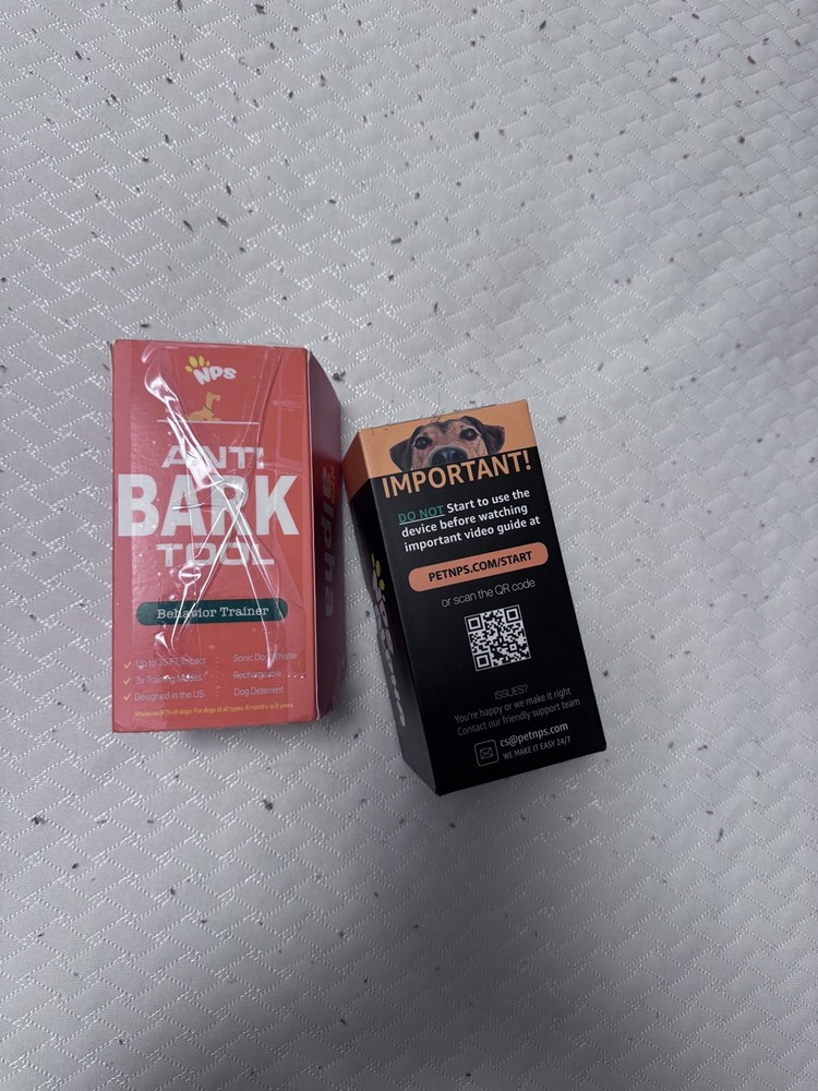 NPS Alpha Anti Bark Tool Behavior Trainer Barking Control Device