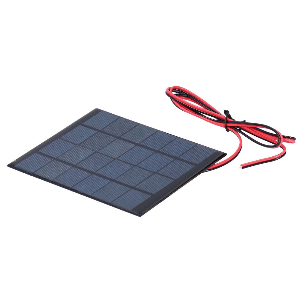 2Pcs Mini Solar Power Module Epoxy Panel With 100cm Cable Electronic New
